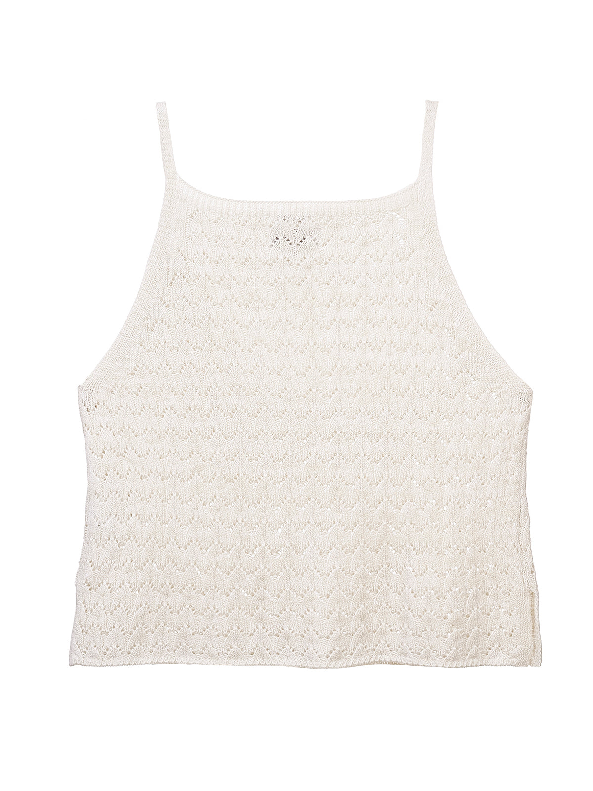 Top Tejido M Blas Crudo Mujer 2