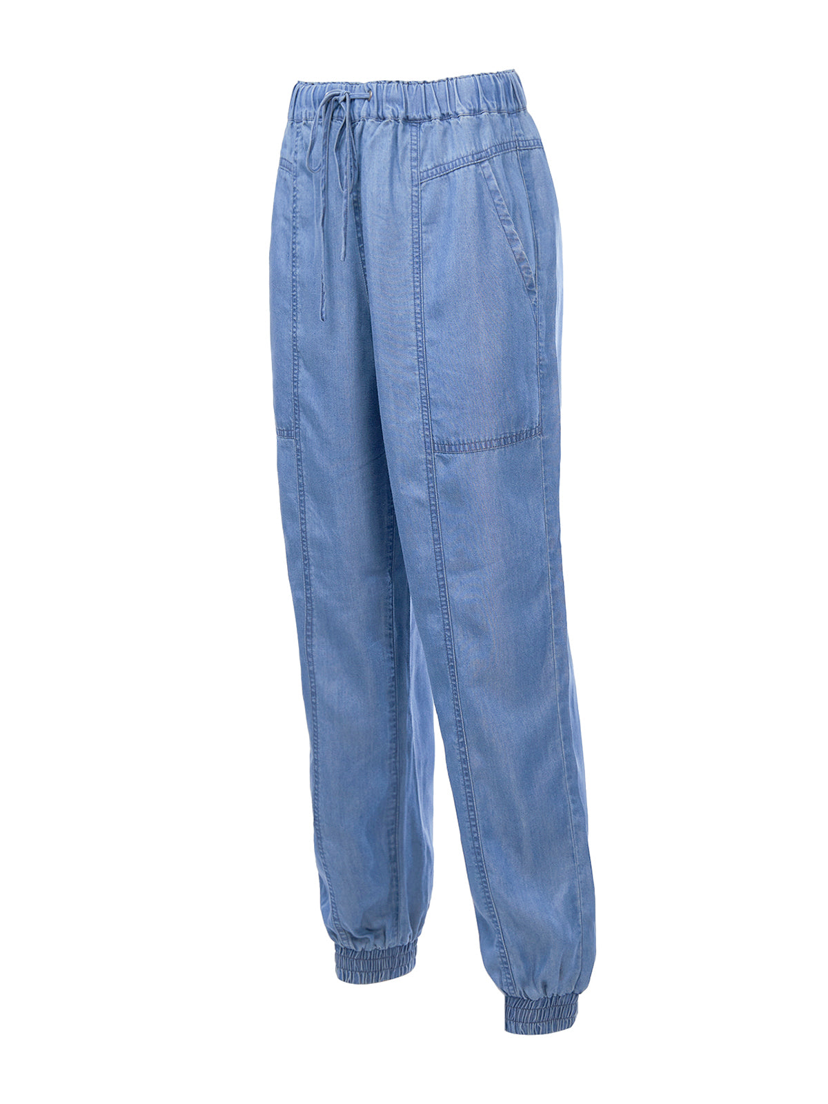 Pantalón Jogger M Etang Tencel Denim Mujer 1