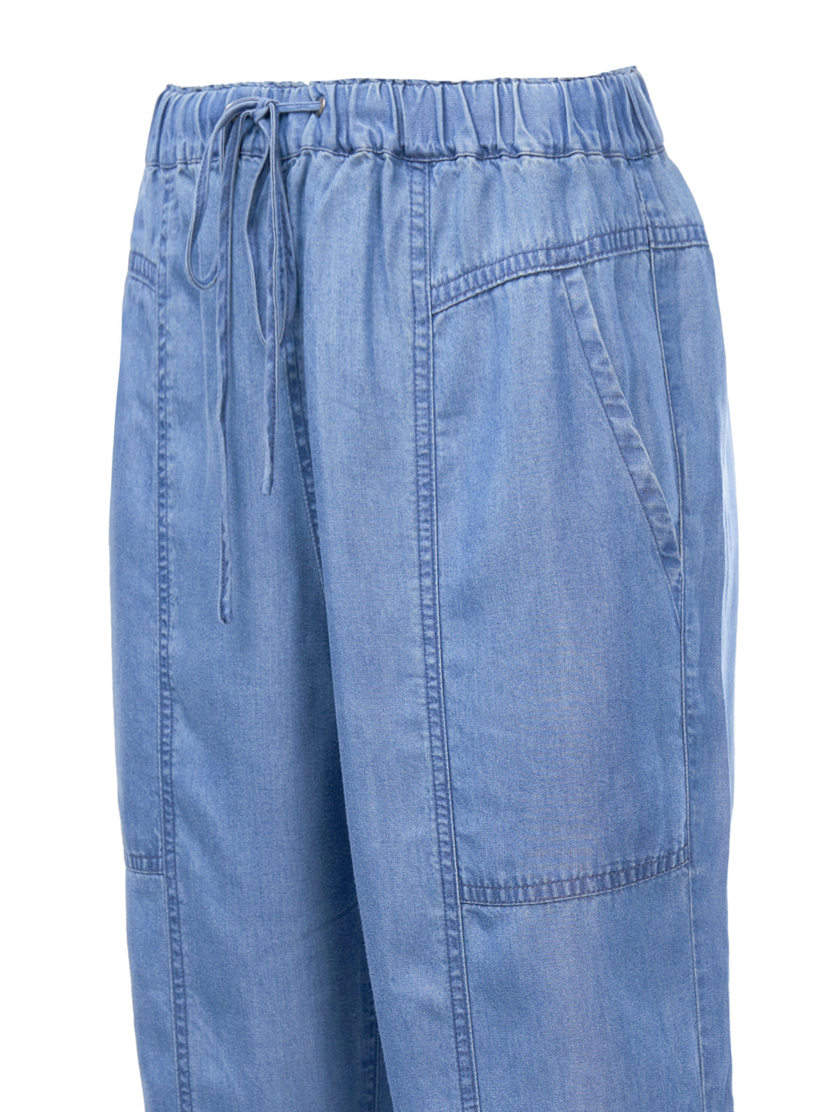 Pantalón Jogger M Etang Tencel Denim Mujer 3