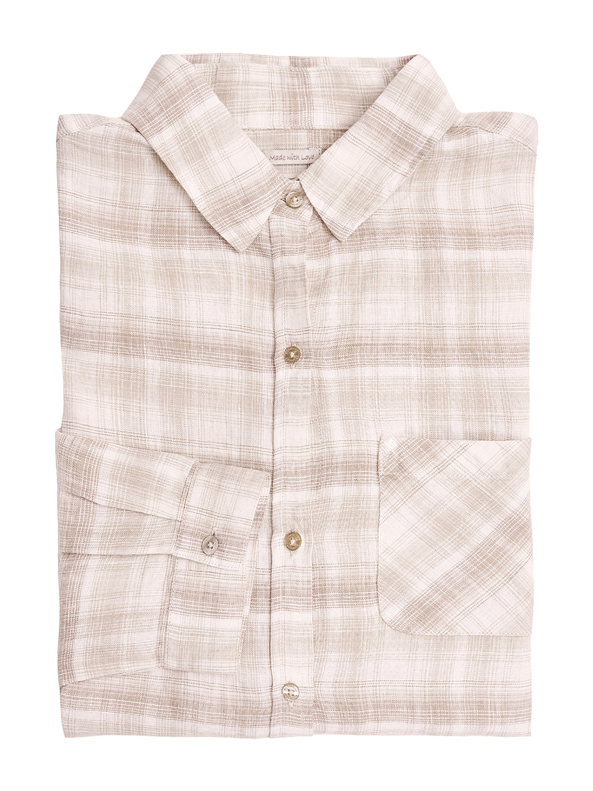 Camisa M/L M de Lino Marina Arena Mujer 1