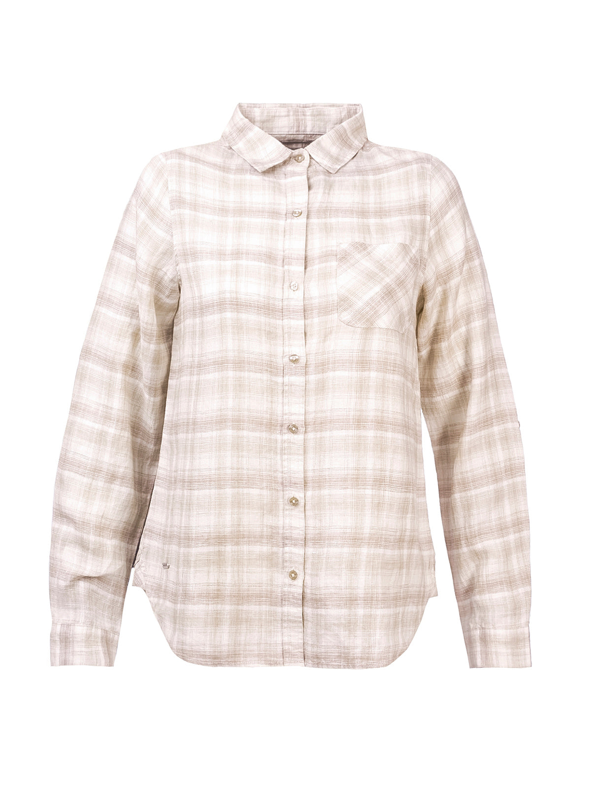 Camisa M/L M de Lino Marina Arena Mujer 2
