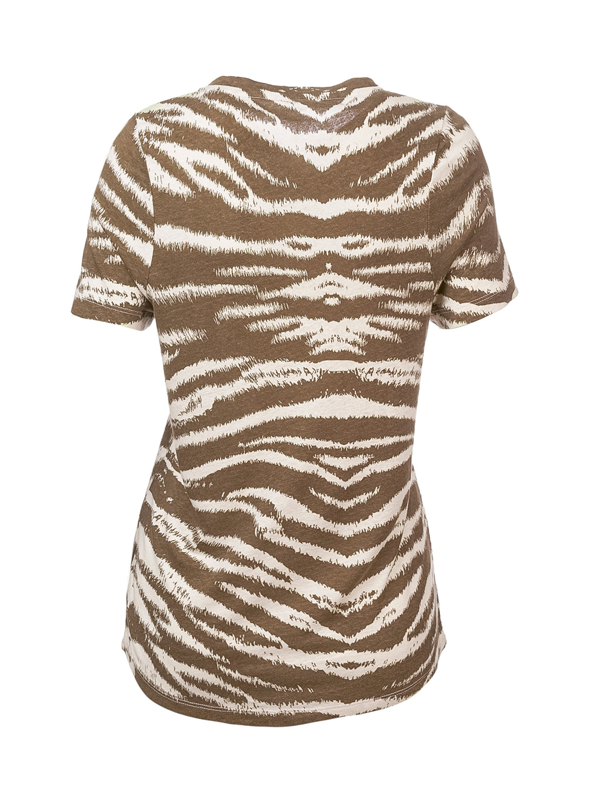Camiseta M/C M Creta Print Zebra Mujer 2