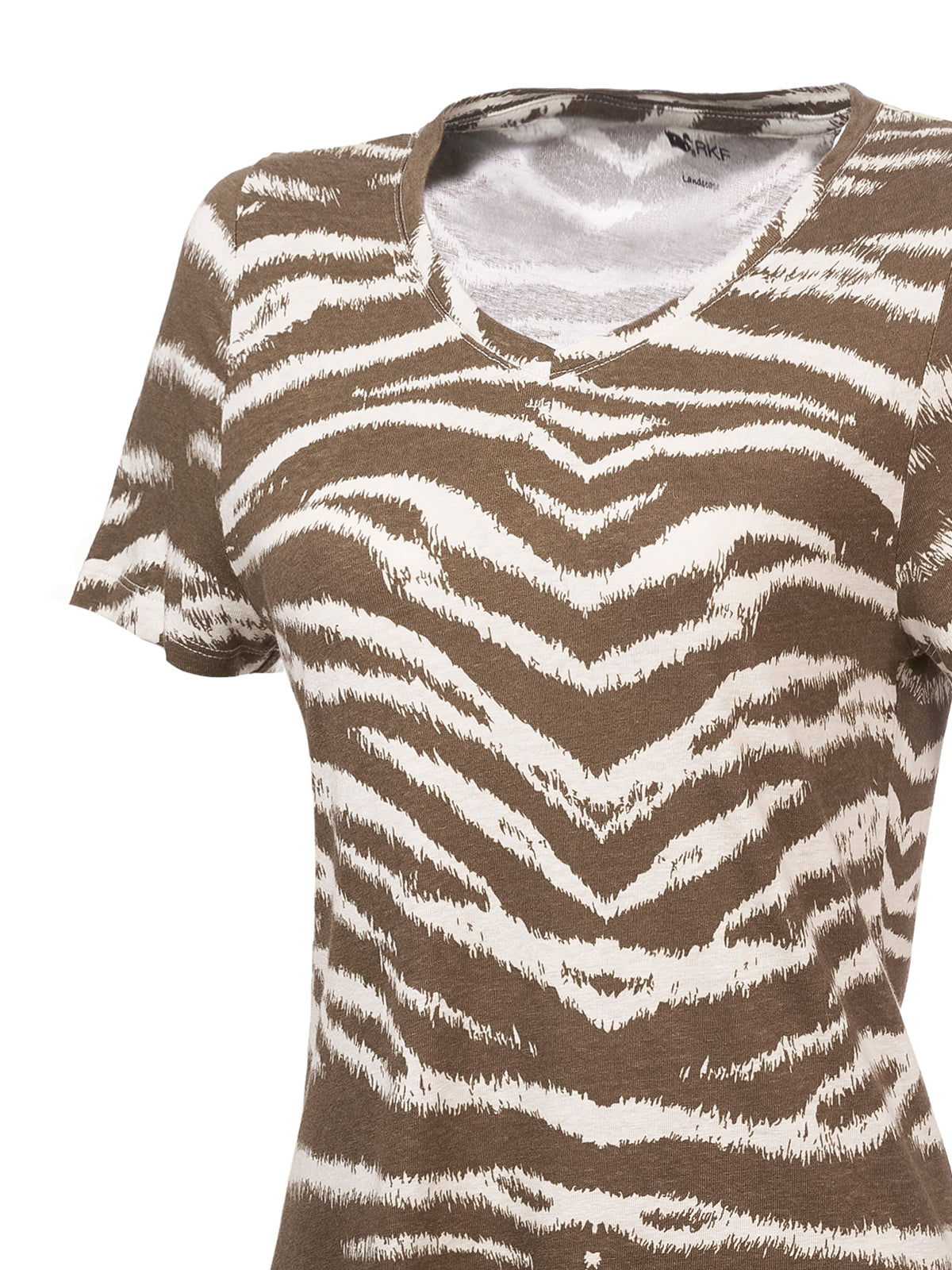 Camiseta M/C M Creta Print Zebra Mujer 3