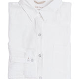 Camisa de Lino Orgánico M/L M Lirio Blanco Prim23 Mujer 1