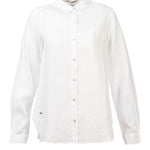 Camisa de Lino Orgánico M/L M Lirio Blanco Prim23 Mujer 2