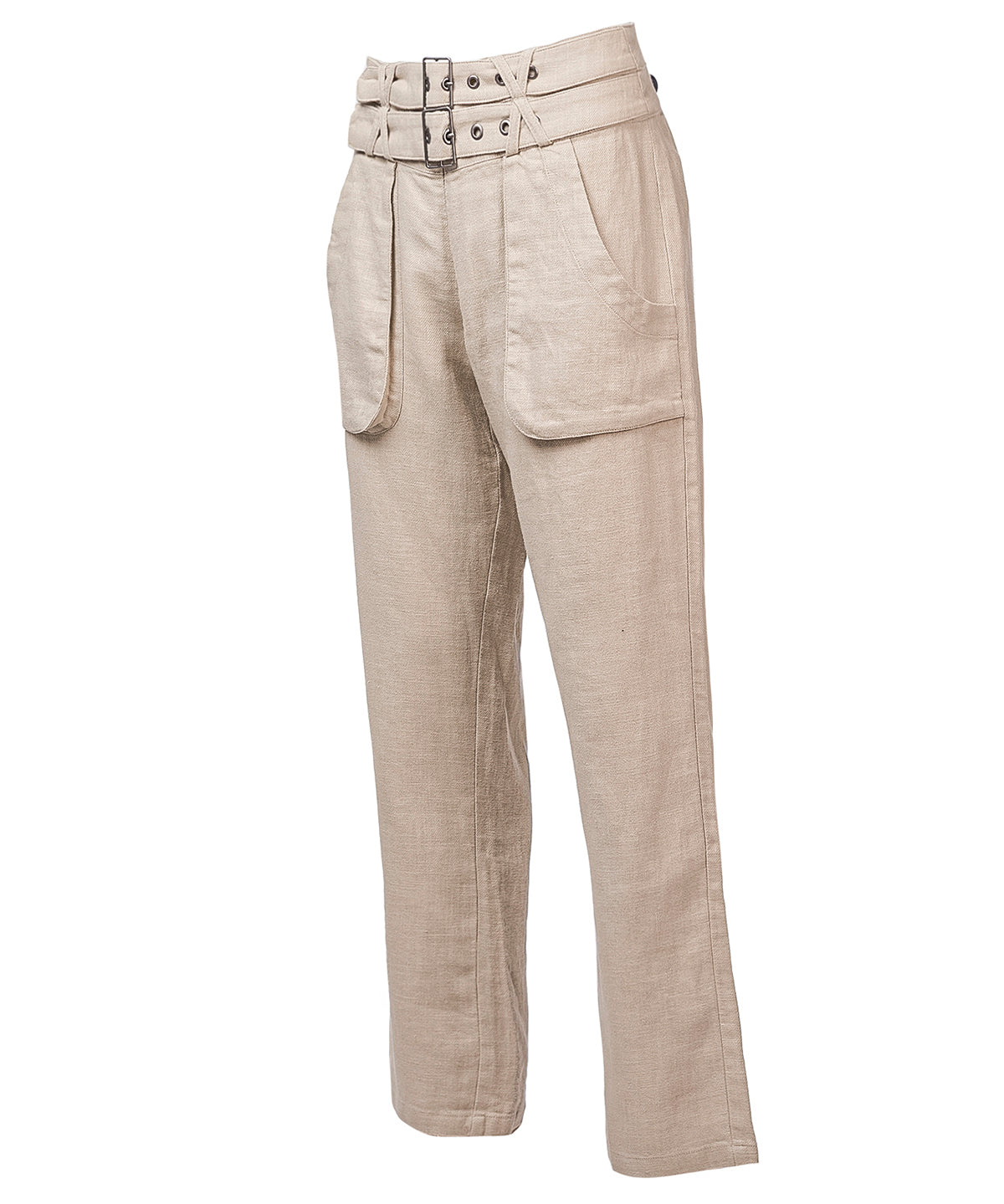 Pantalón M Amiro Cinturón Birch Mujer 1
