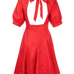 Vestido Corto M Cerdena Rojo Mujer 2