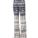 Pantalón Estampado M Naussac Ethnic Black Mujer 1