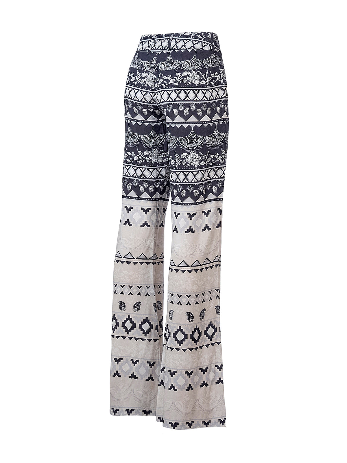 Pantalón Estampado M Naussac Ethnic Black Mujer 2
