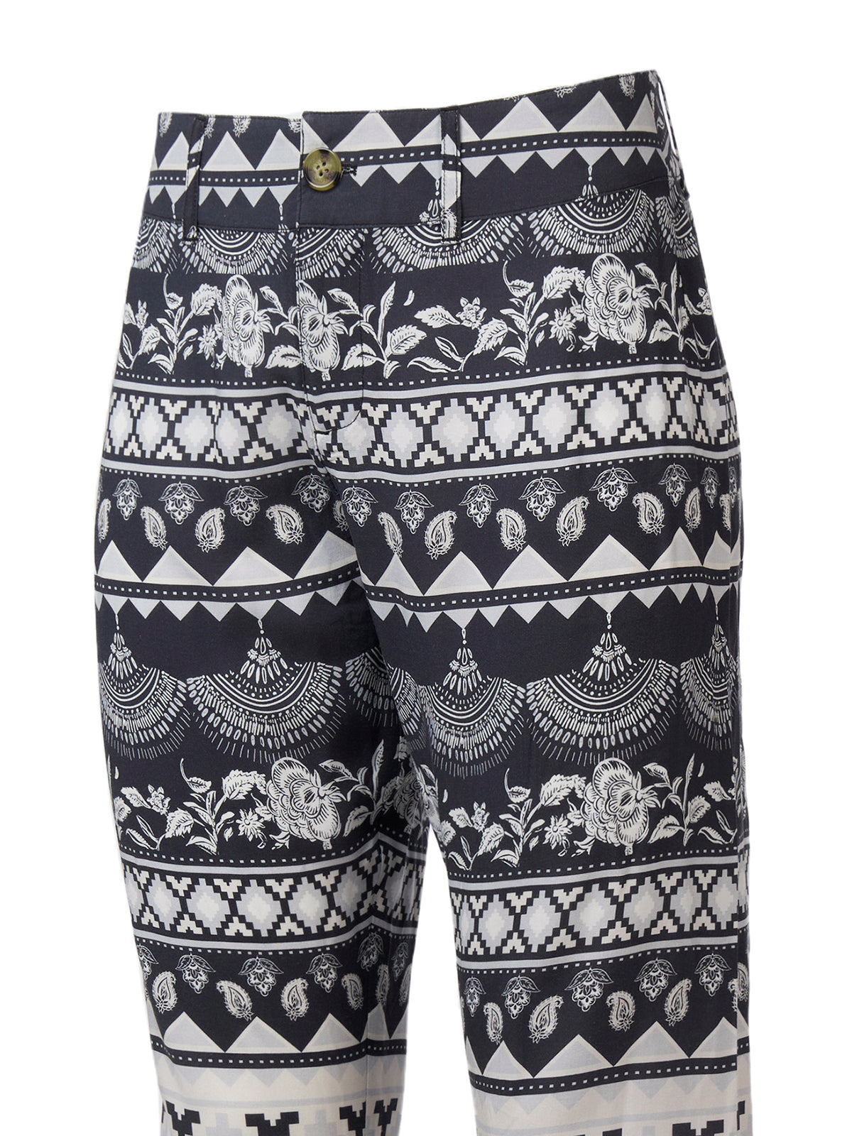 Pantalón Estampado M Naussac Ethnic Black Mujer 3