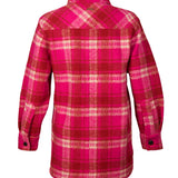 Chaqueta M Begonia Tartán Cranberry Mujer 2