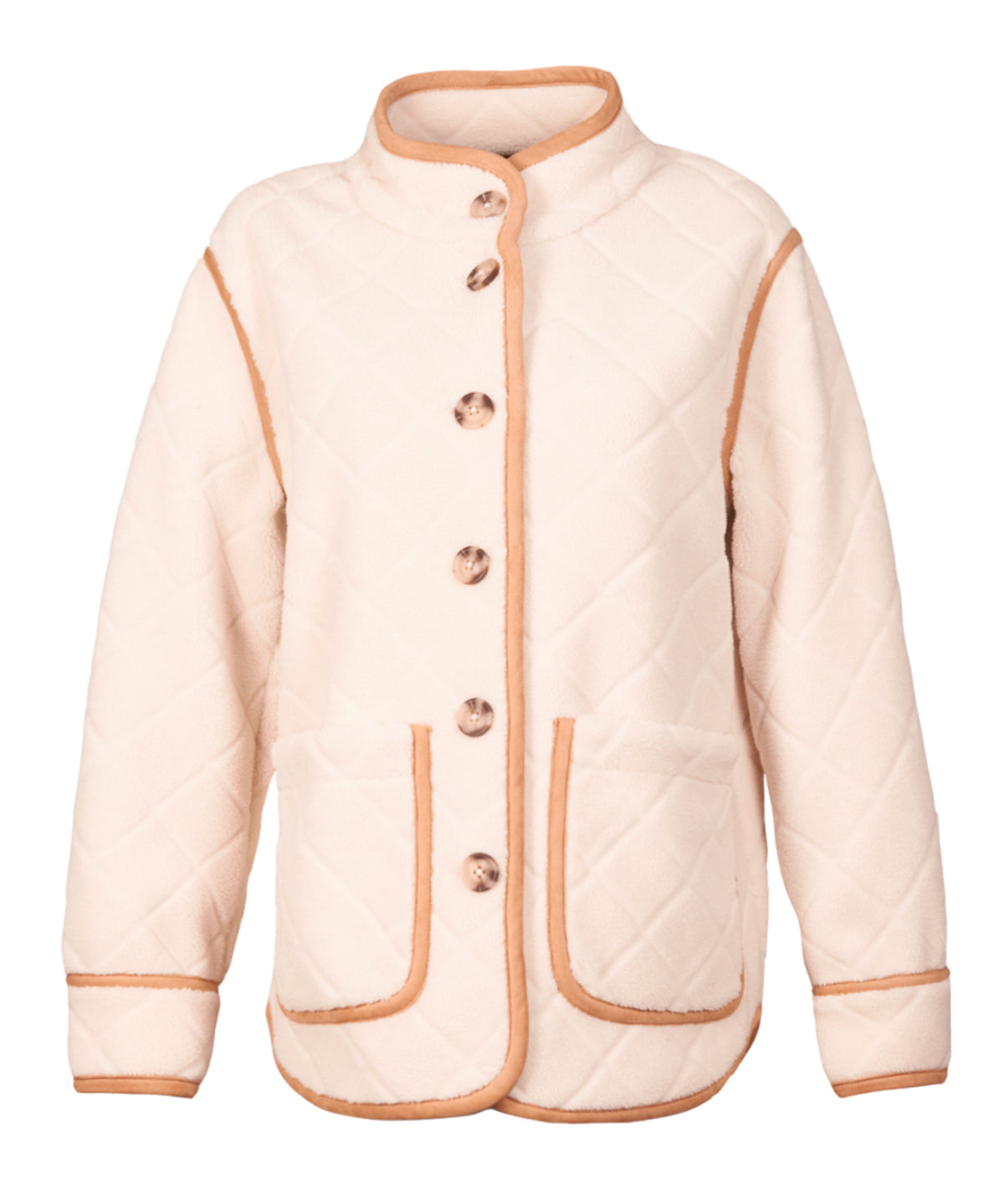 Chaqueta Polar M Jasmin Crudo Mujer 1