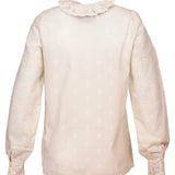 Blusa M Lucia Manga Globo Crema Mujer 2