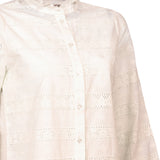 Blusa M Lucia Manga Globo Crema Mujer 3