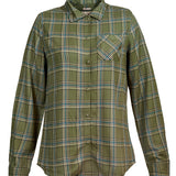 Camisa M/L M Laurel Cuadros Verde Mujer 1