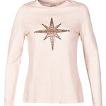 Camiseta M/L M Stella Bordado Crudo Mujer 1