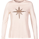 Camiseta M/L M Stella Bordado Crudo Mujer 1