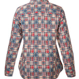 Camisa M/L M Luz Cuadro Multicolor Mujer 2