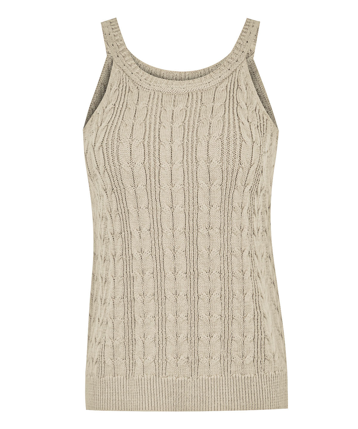 Top Tejido M Samar Crudo Mujer 1
