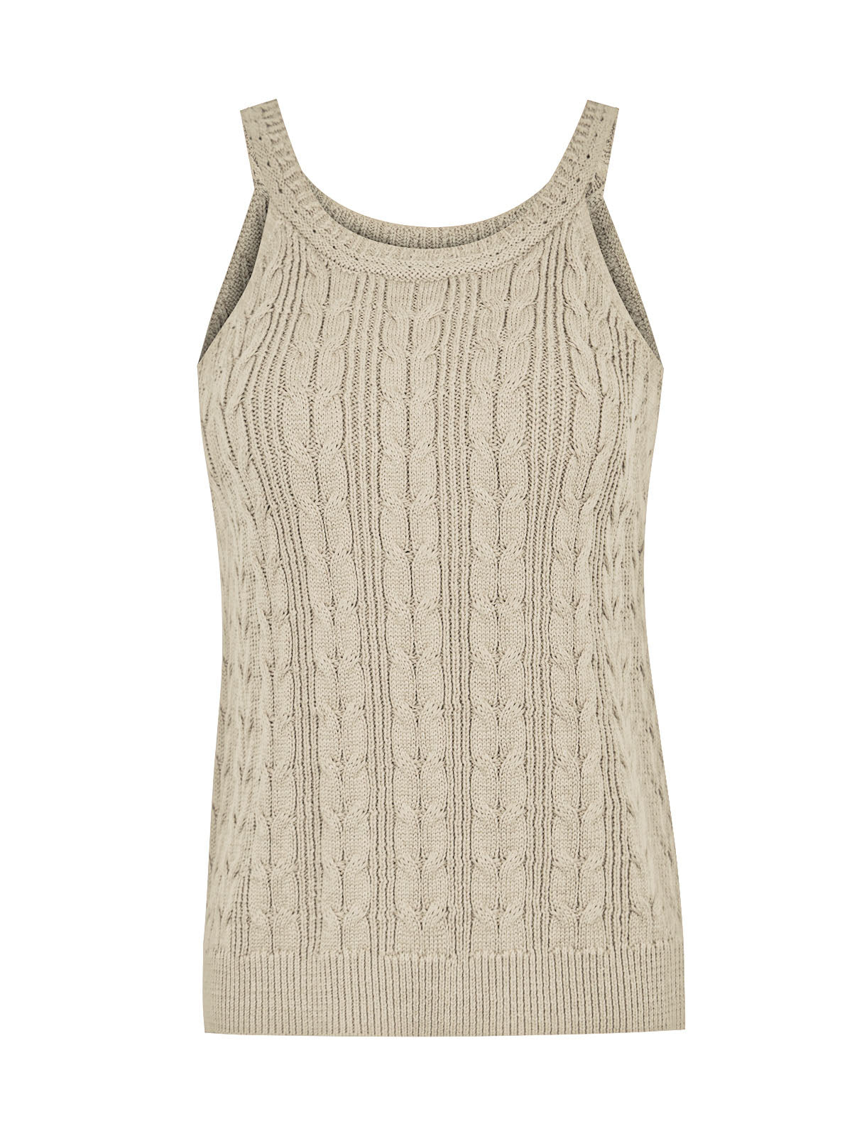 Top Tejido M Samar Crudo Mujer 1