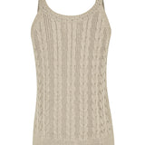 Top Tejido M Samar Crudo Mujer 2