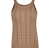 Top Tejido M Samar Taupe Mujer 1