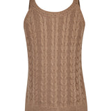 Top Tejido M Samar Taupe Mujer 2