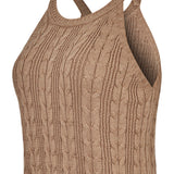 Top Tejido M Samar Taupe Mujer 3
