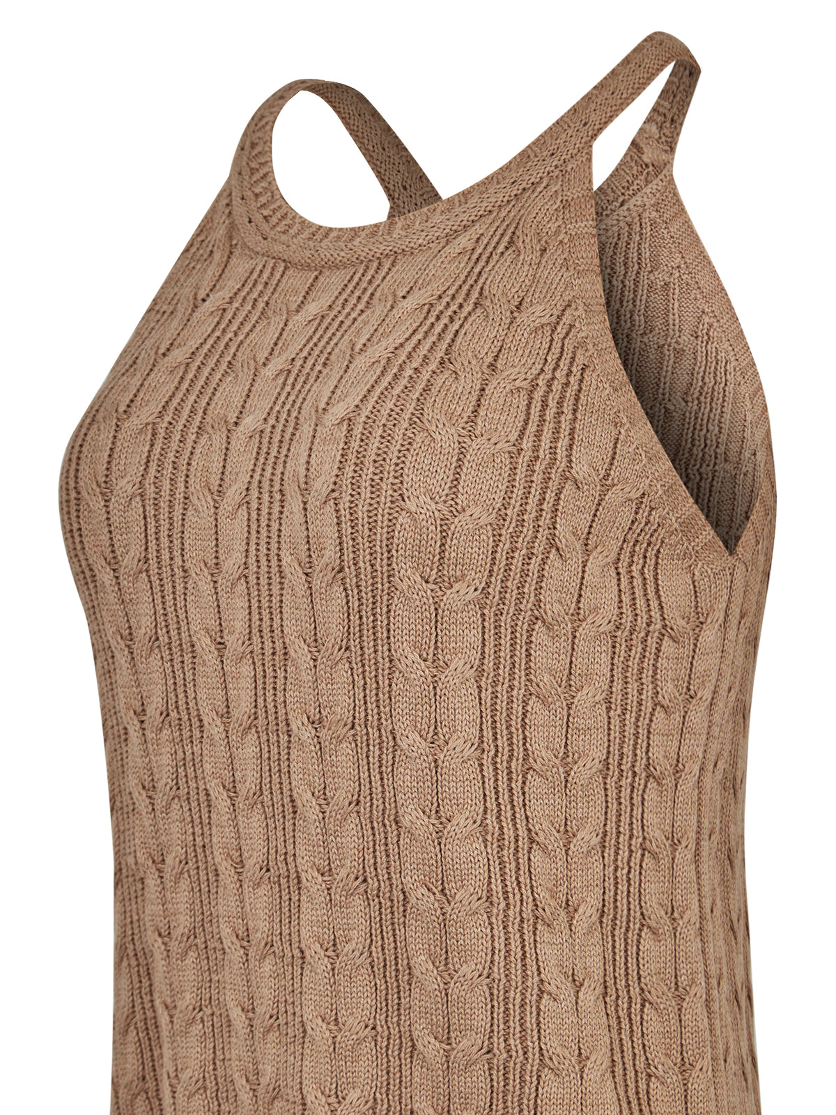 Top Tejido M Samar Taupe Mujer 3