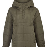 Chaqueta Larga Acolchada M Otto Nutria Mujer 1
