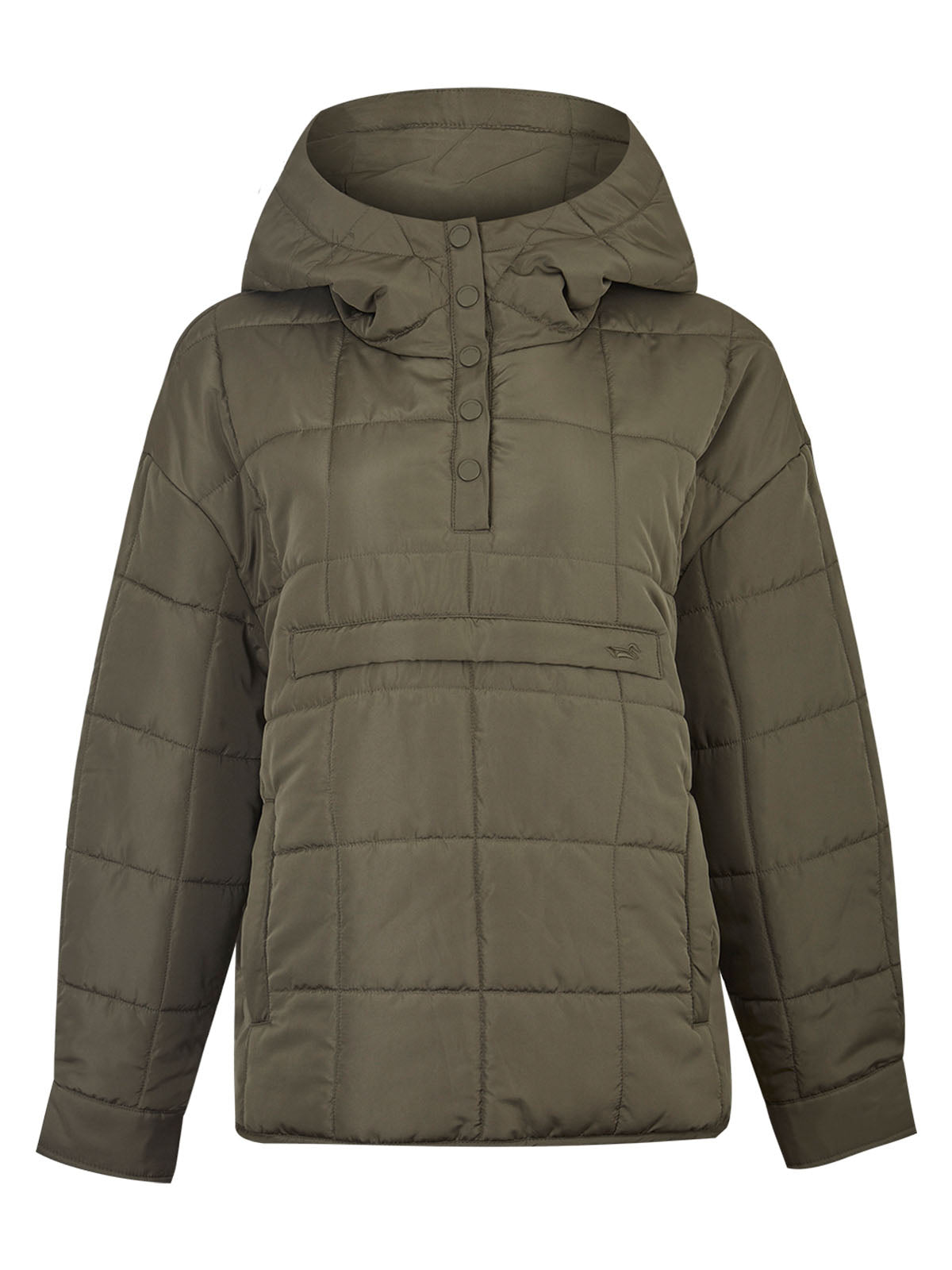 Chaqueta Larga Acolchada M Otto Nutria Mujer 1