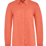 Camisa de Lino Orgánico M/L M Lirio Coral Mujer 1