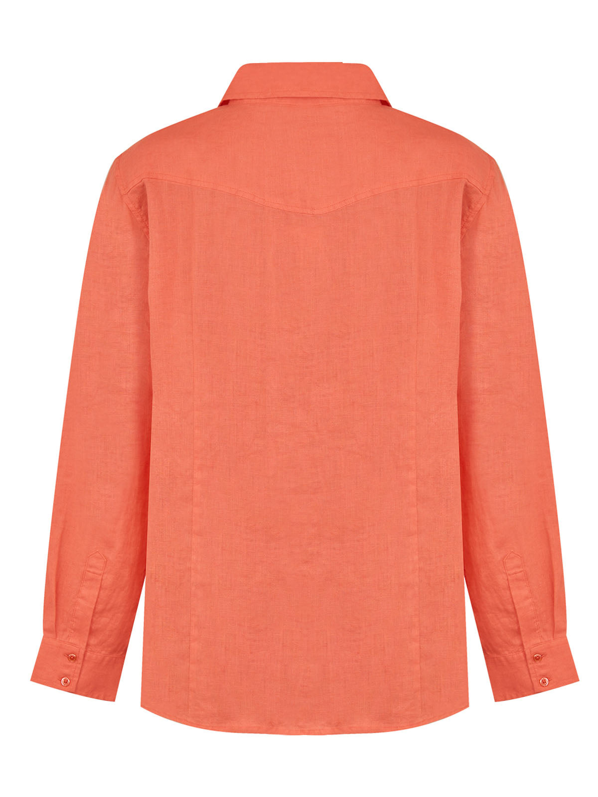 Camisa de Lino Orgánico M/L M Lirio Coral Mujer 2