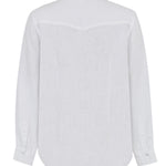 Camisa de Lino Orgánico M/L M Lirio Blanco MCO Mujer 2