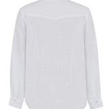 Camisa de Lino Orgánico M/L M Lirio Blanco MCO Mujer 2