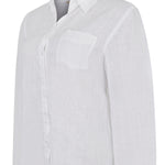 Camisa de Lino Orgánico M/L M Lirio Blanco MCO Mujer 3