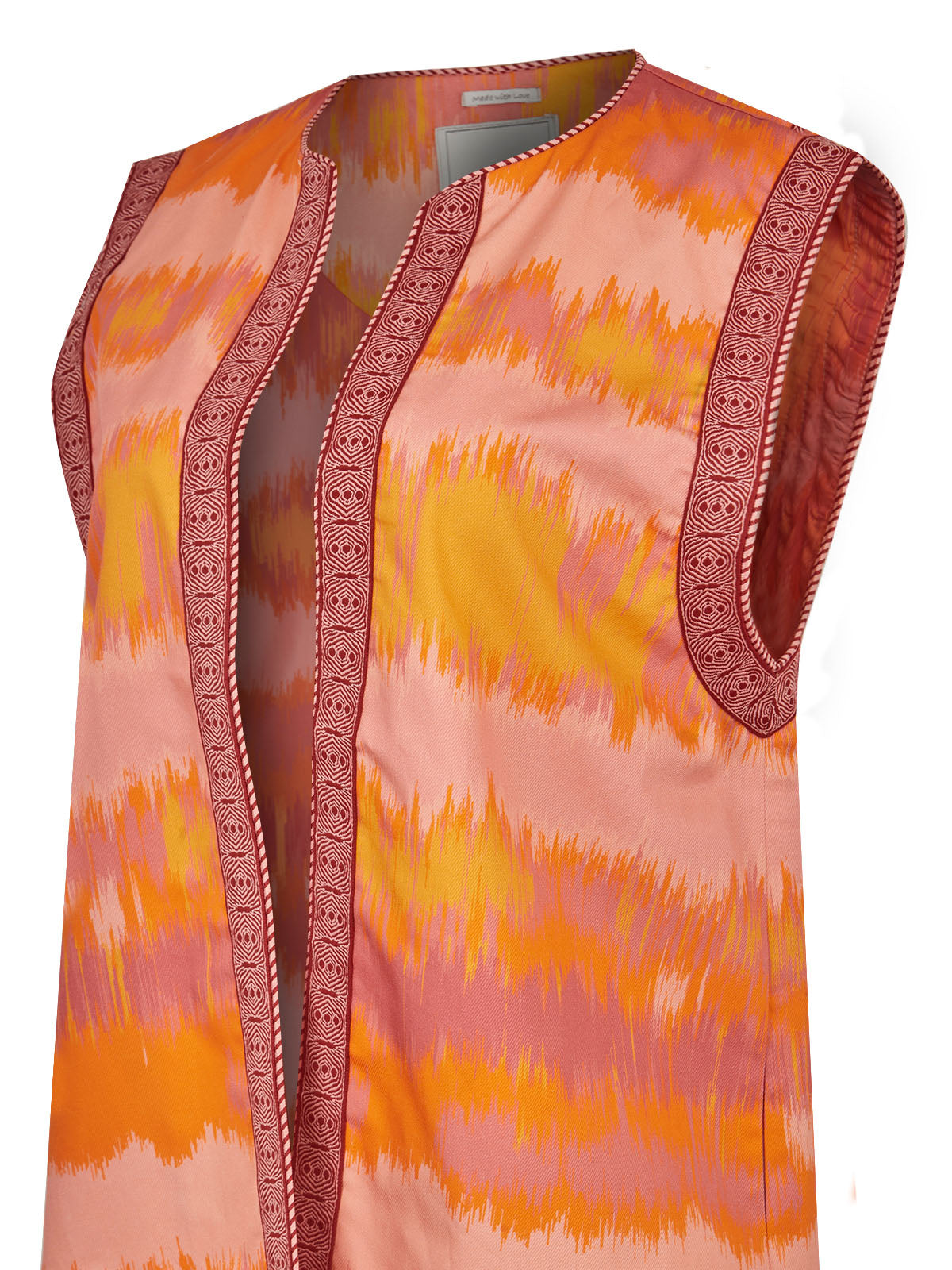 Chaleco M Delfi Coral Mujer 3