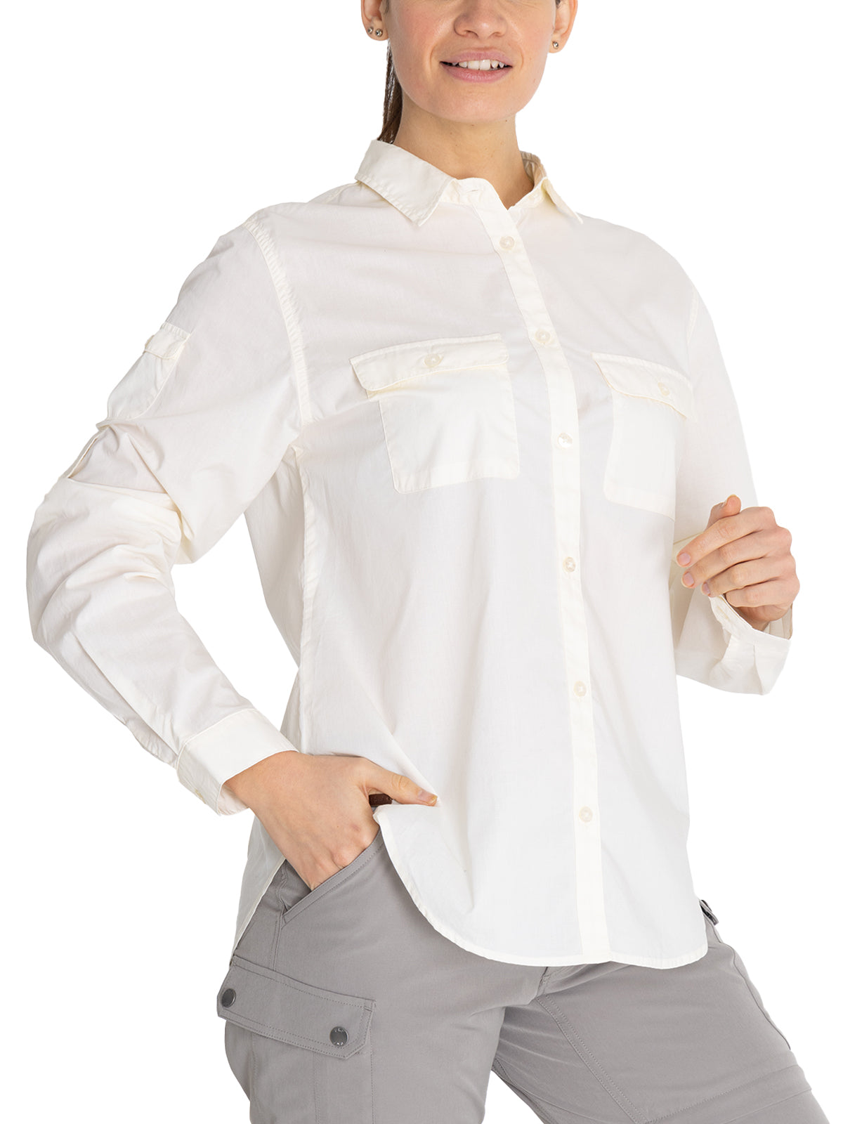 Camisa M/L M Coop Whisper Mujer 4