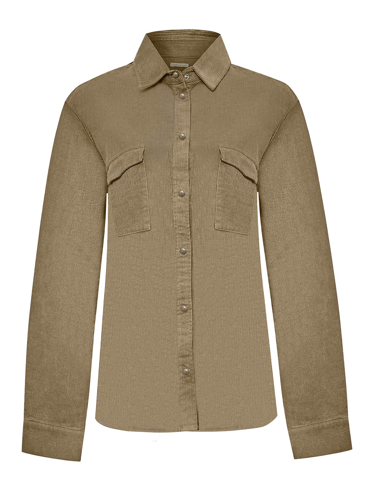 Camisa M/L M Manaslu Verde Oliva Mujer 1