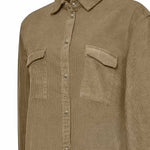 Camisa M/L M Manaslu Verde Oliva Mujer 3