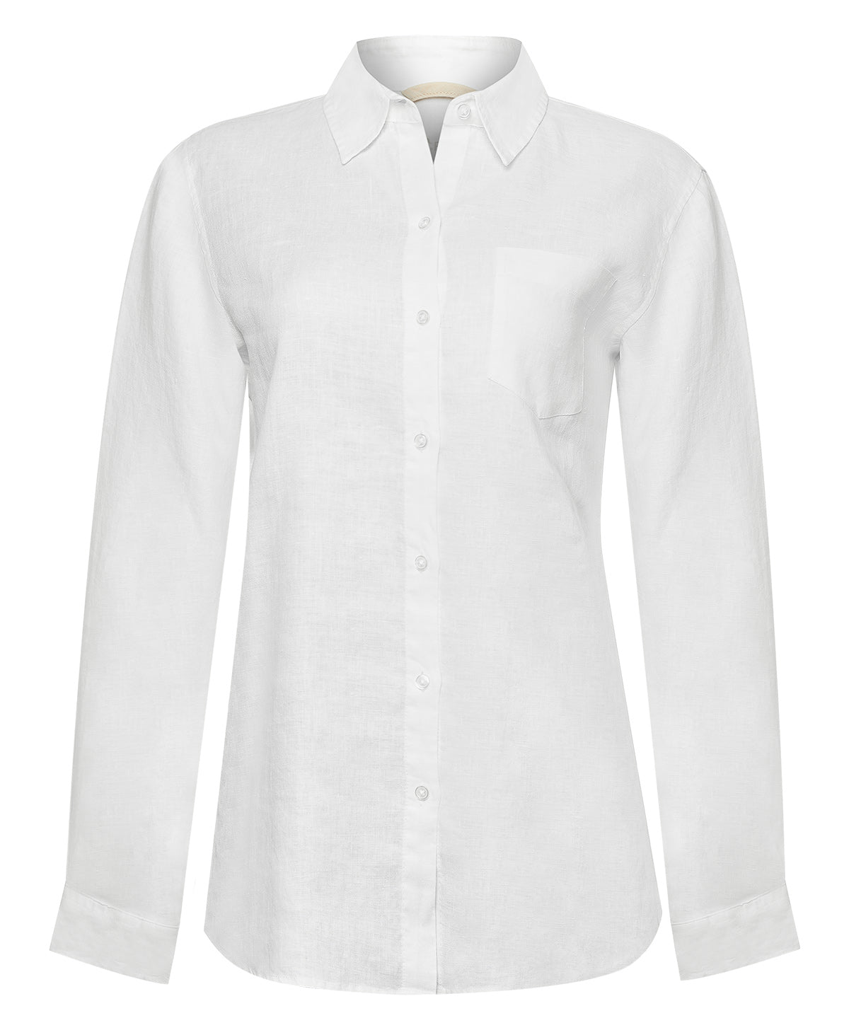 Camisa de Lino Orgánico M/L M Lirio Blanco Prim25 Mujer 1