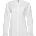 Camisa de Lino Orgánico M/L M Lirio Blanco Prim25 Mujer 1