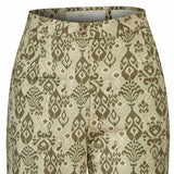 Pantalón Estampado M Caspio Lino Multicolor Olive Mujer 3