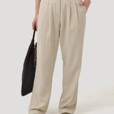Pantalón M Ava Lino Moonlight Mujer 4