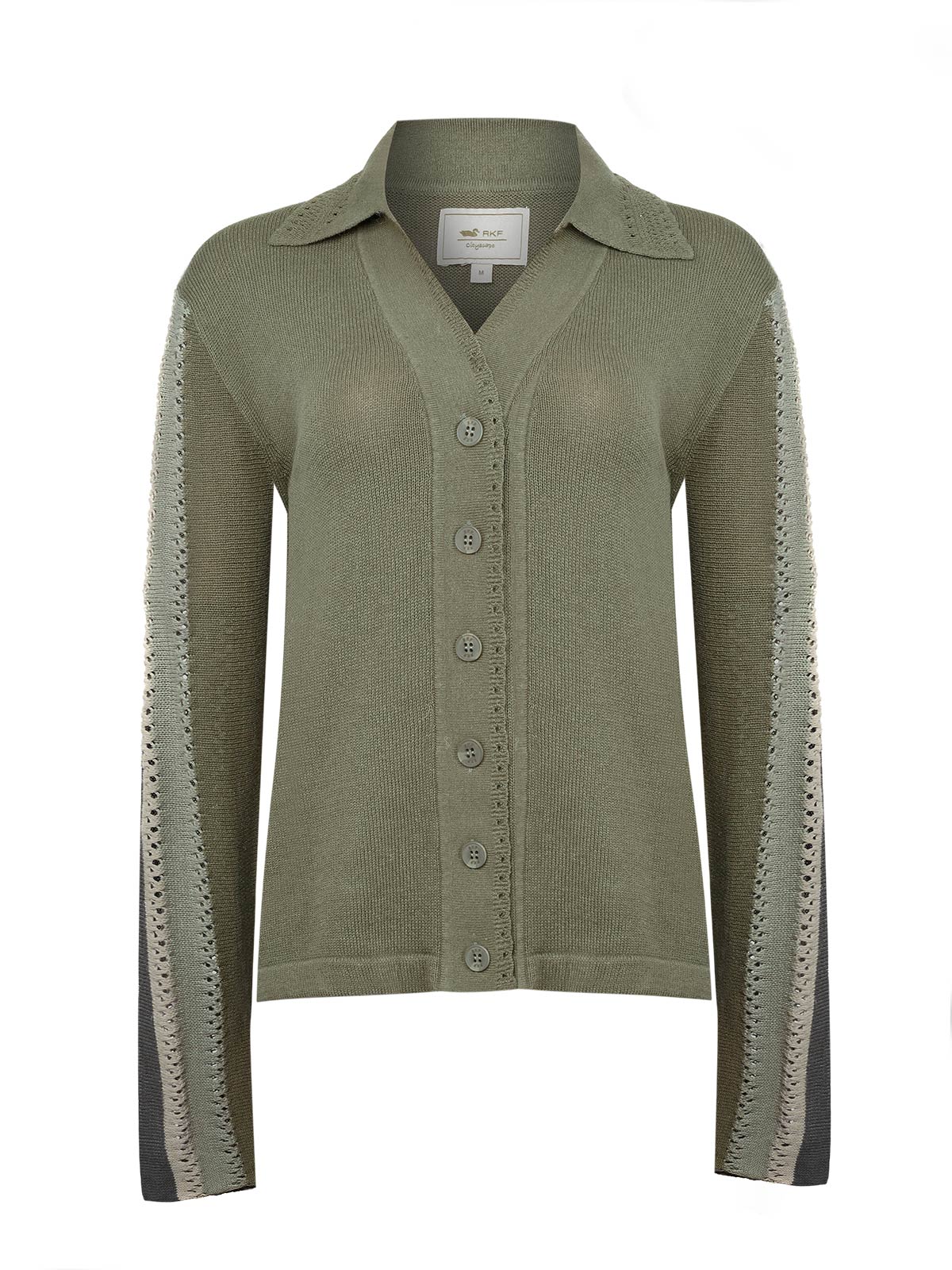 Cardigan M Angelonia Verde Mujer 1