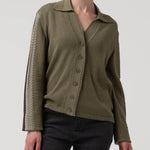 Cardigan M Angelonia Verde Mujer 4