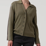 Cardigan M Angelonia Verde Mujer 4