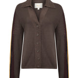 Cardigan M Angelonia Café Mujer 1
