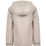 Saco Fleece F/Z M Pilosis Beige Mujer 2