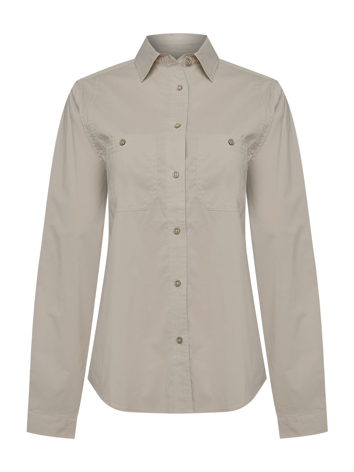 Camisa M/L M Coop Beige Desert Mujer 1